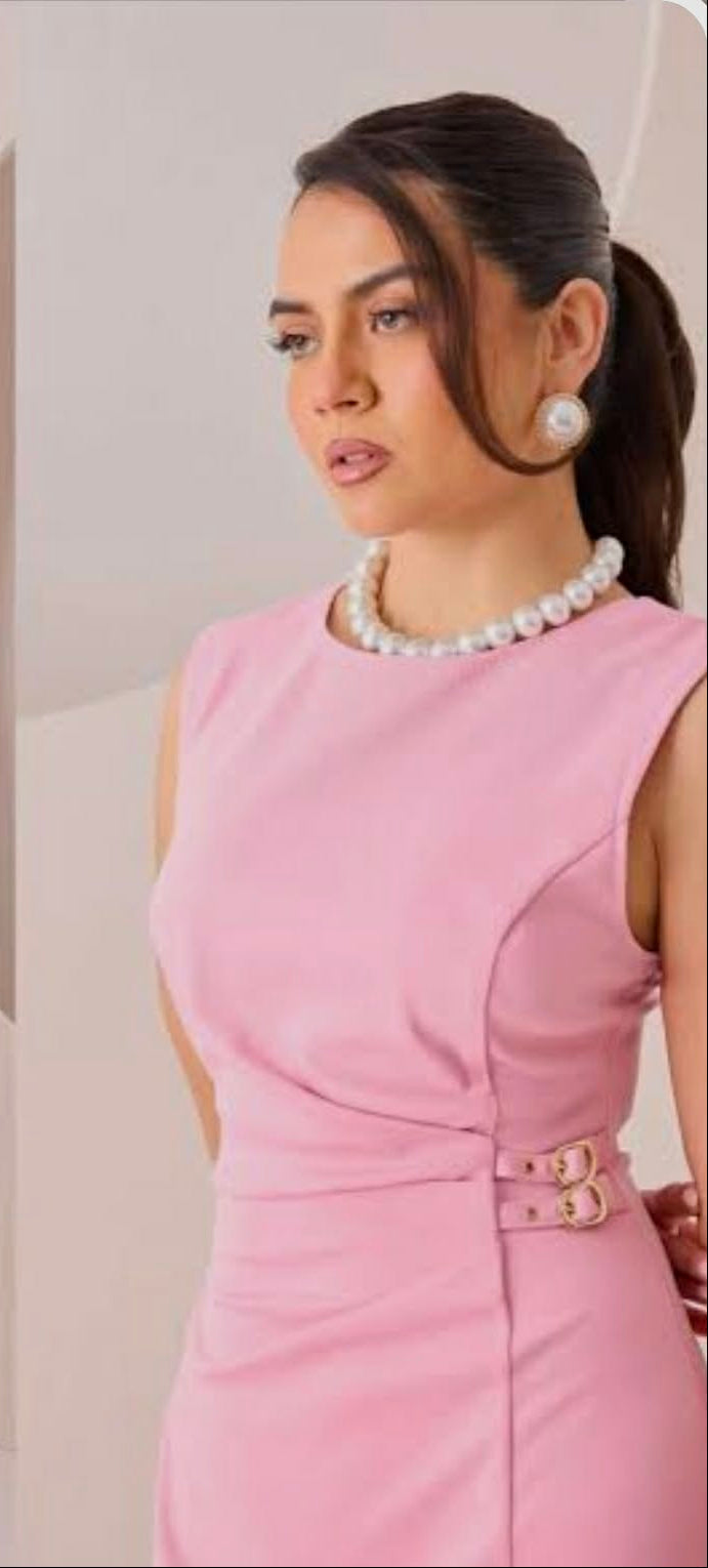Vestido rosa