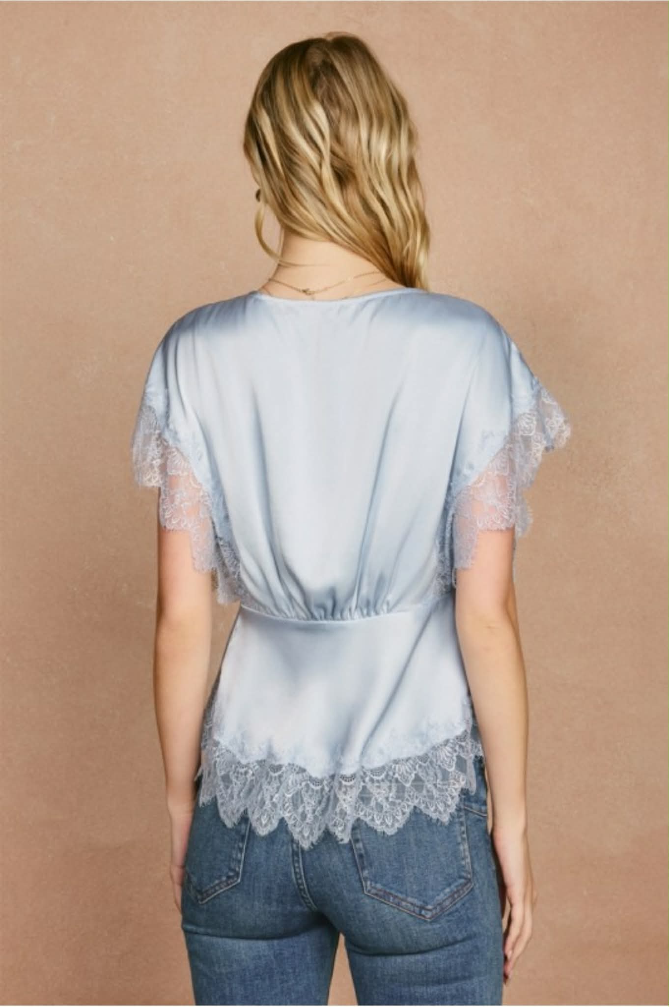 Blusa satín