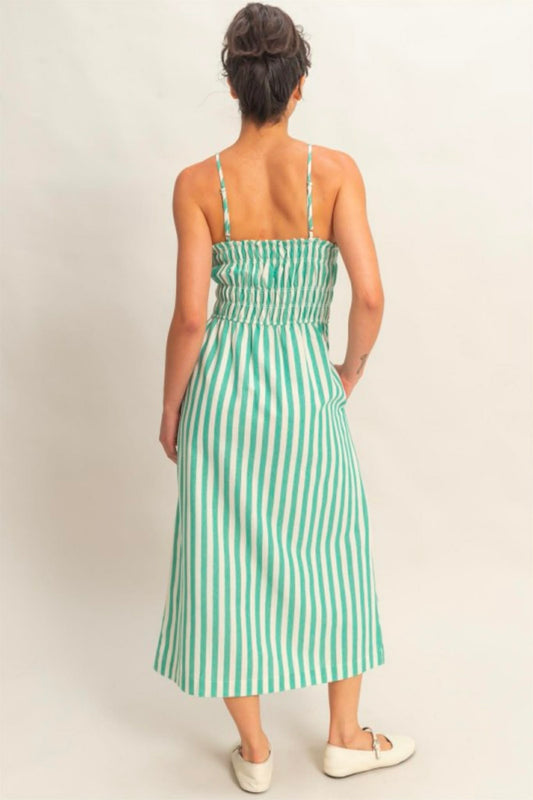 Maxi vestido verde