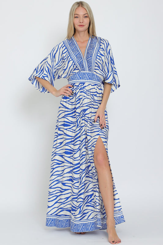 Maxi vestido Kimono