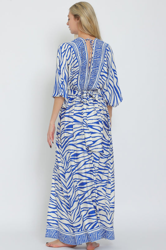 Maxi vestido Kimono