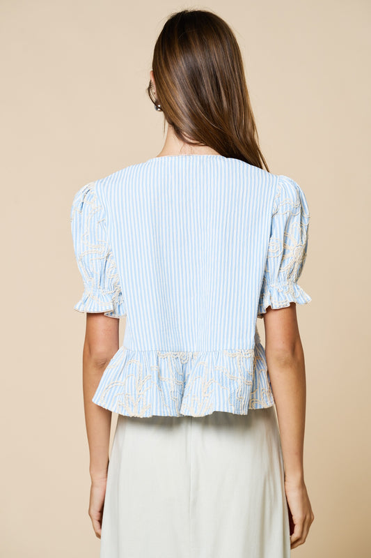 Blusa con lineas