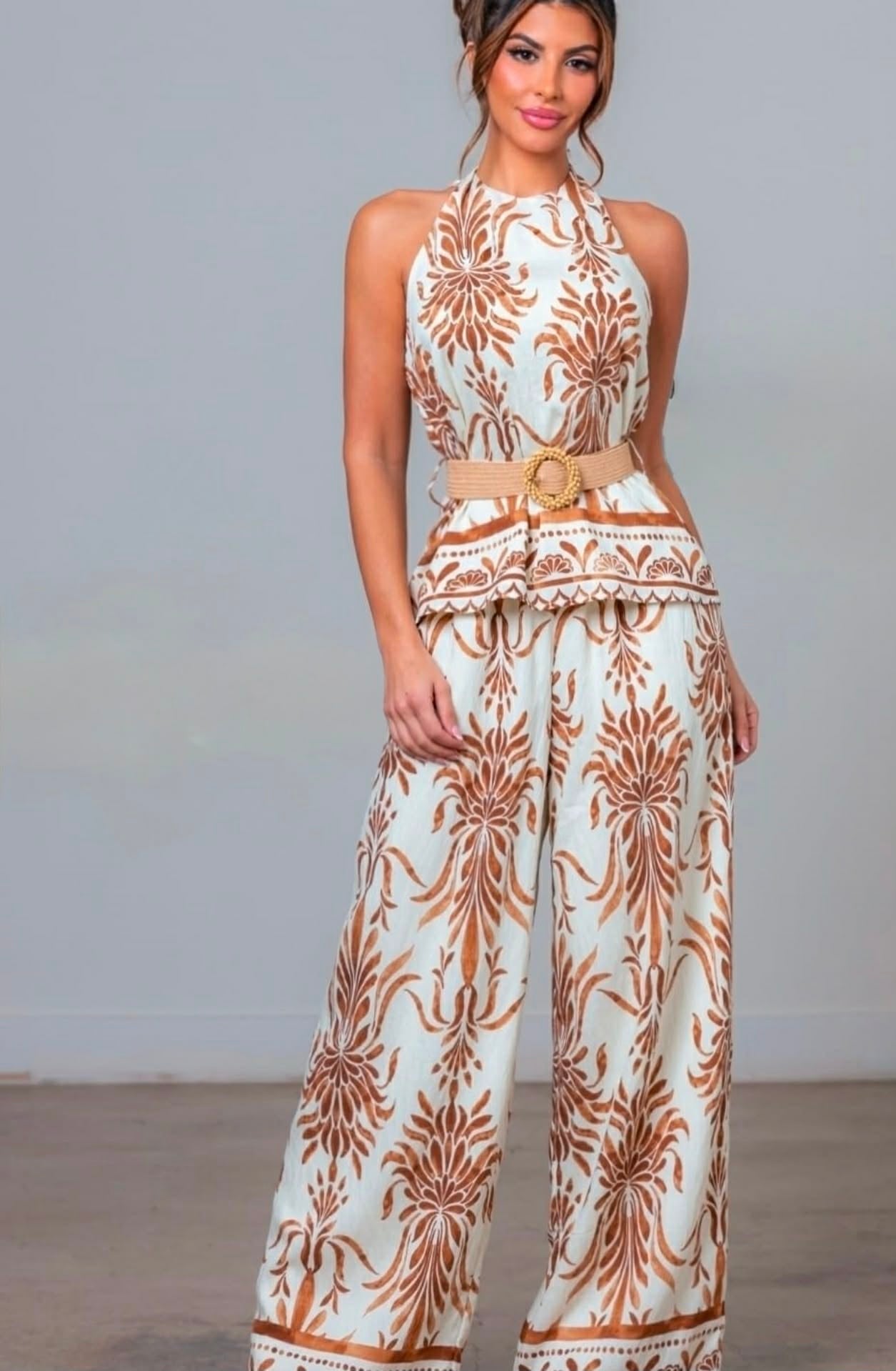 Conjunto estampado
