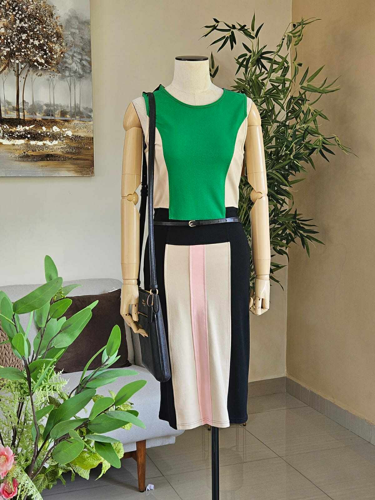 VESTIDO MULTICOLOR