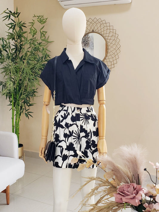 Set blusa short