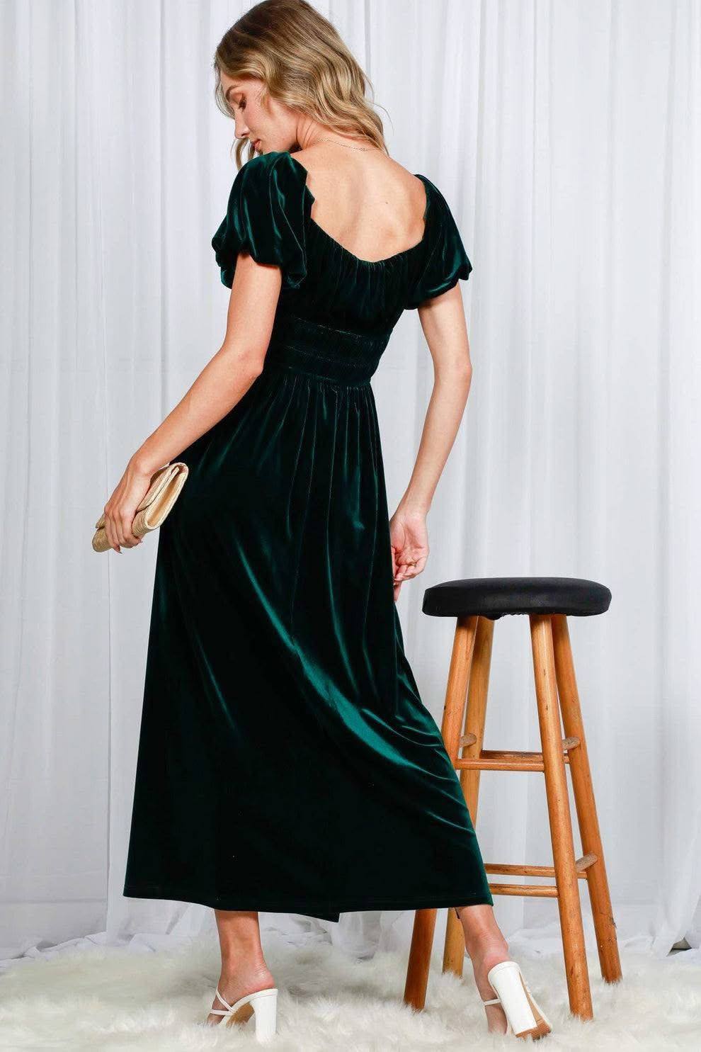 Vestido gamuza