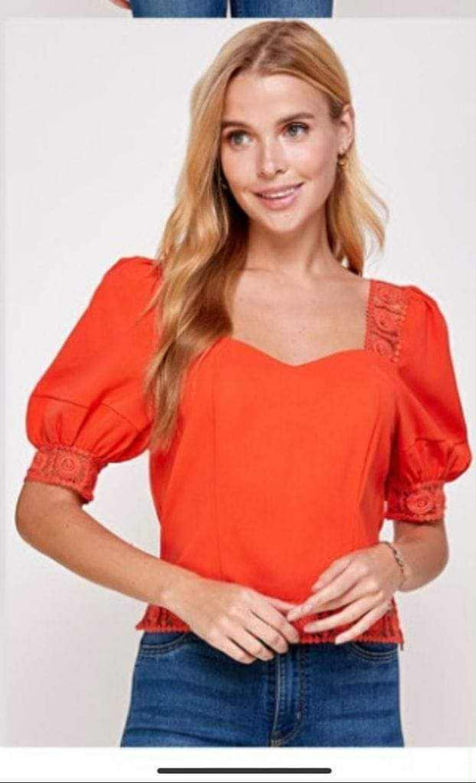 BLUSA NARANJA