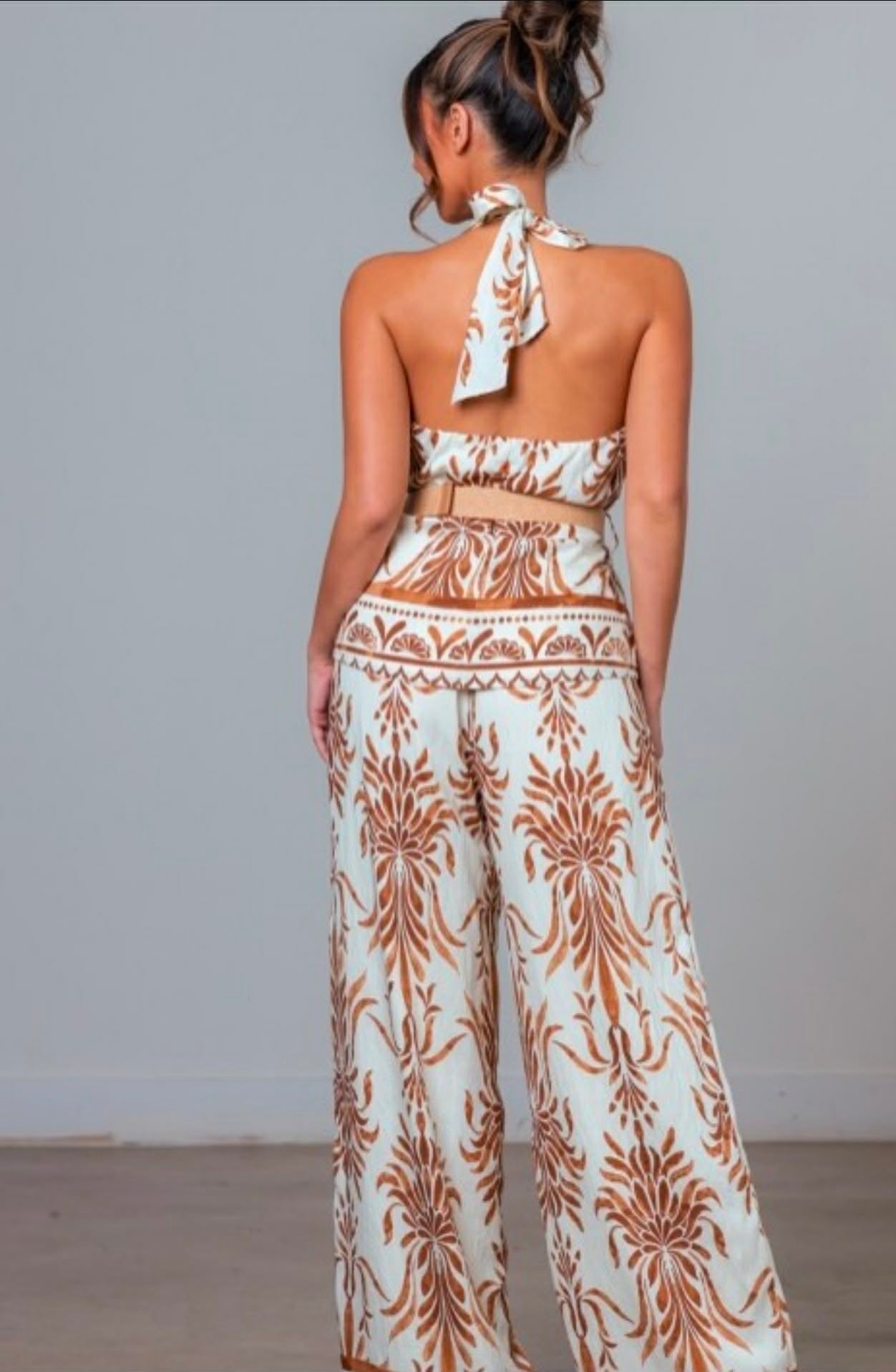 Conjunto estampado