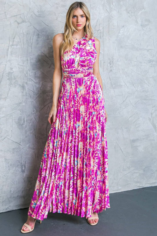 Vestido Tirantes Tableado