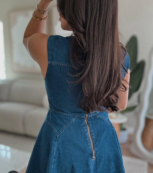 Vestido mezclilla