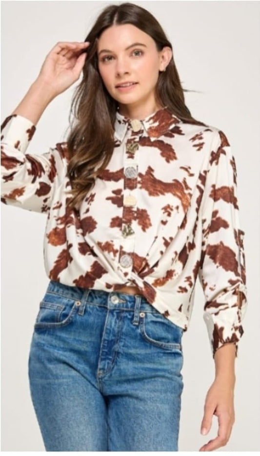 Blusa estampada