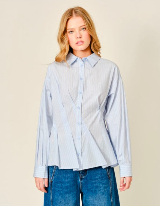 Blusa manga larga