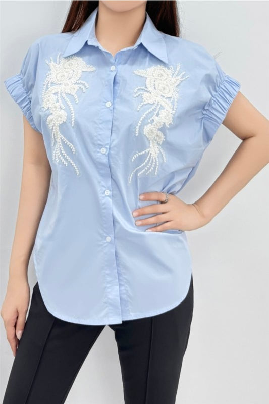 Blusa azul