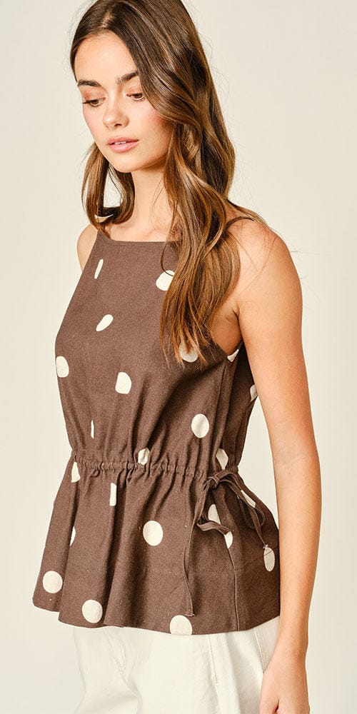 Blusa con lunares