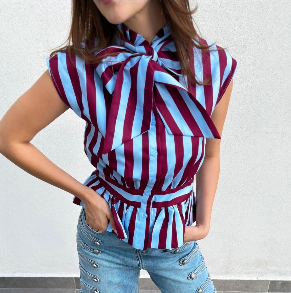 Blusa pepplum