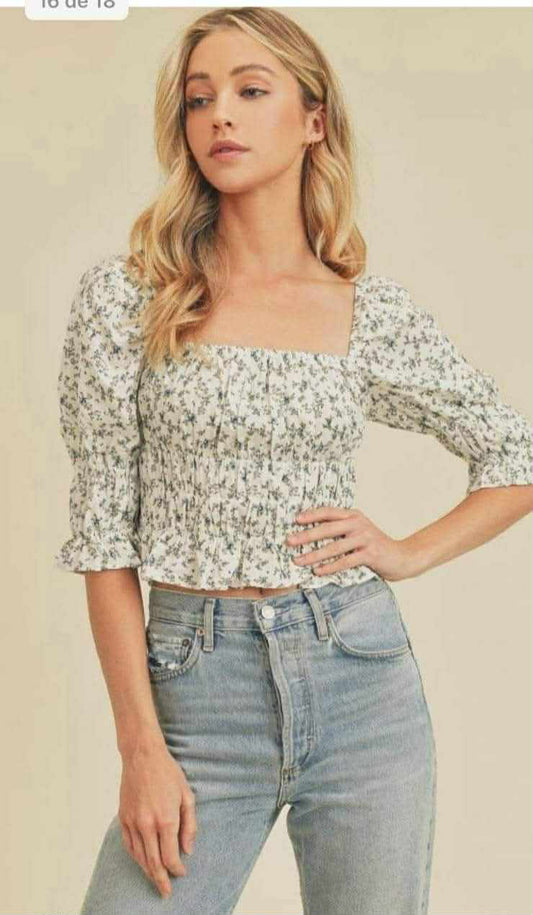 BLUSA FLORAL
