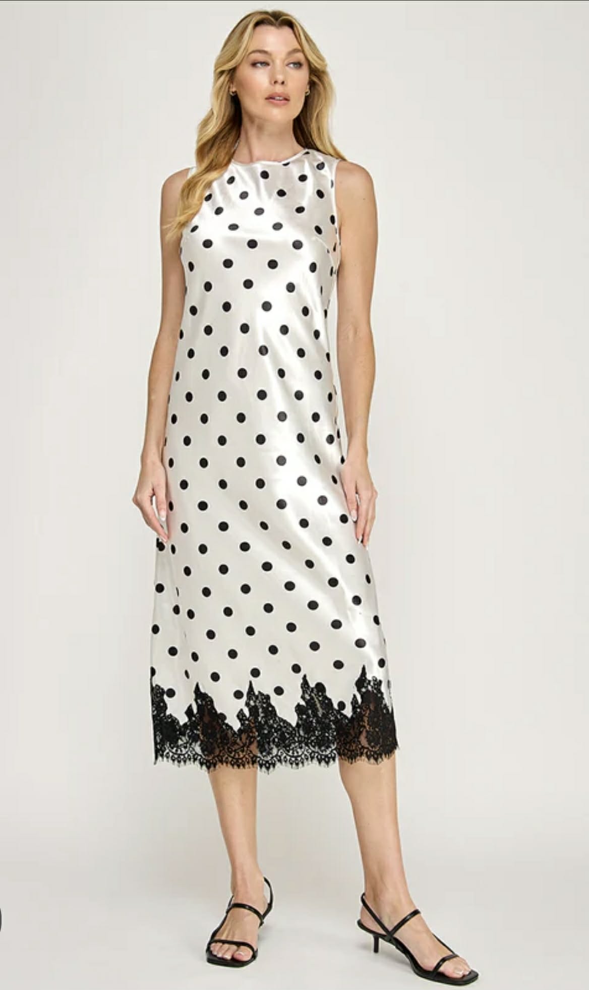 Vestido satín