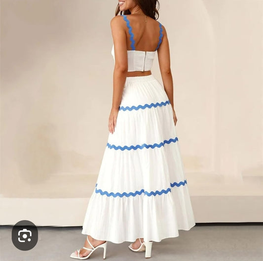 Conjunto Top y Falda