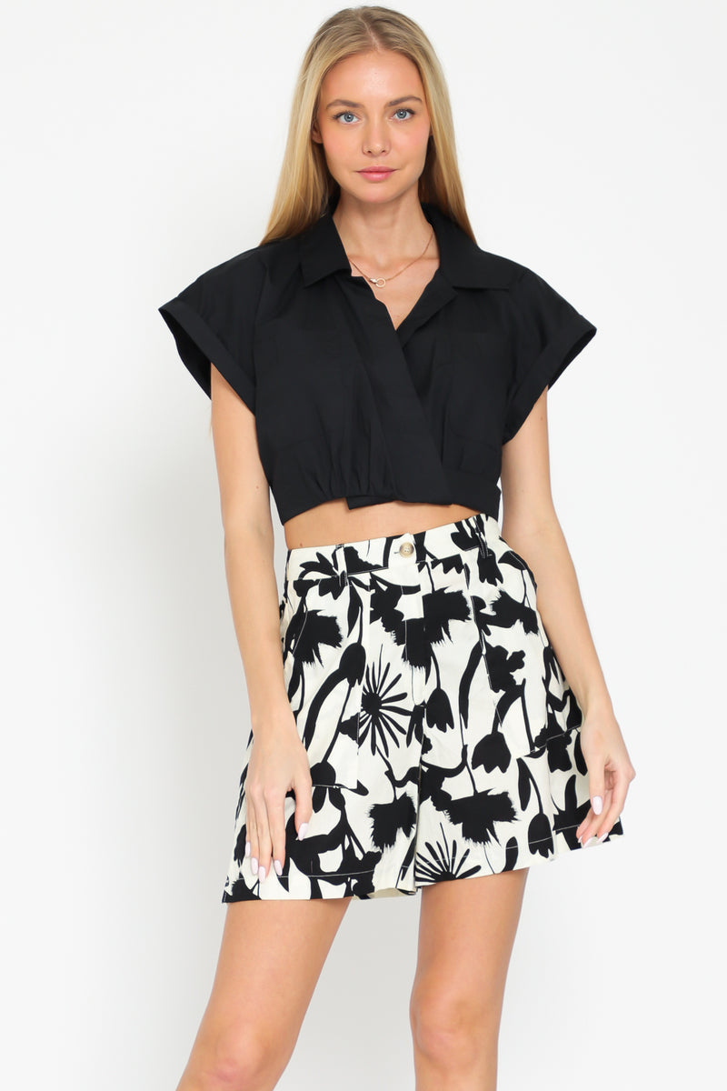Set blusa short